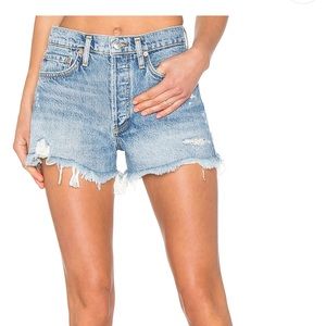 NWT AGOLDE SHORTS IN SWAMPMEET size 26